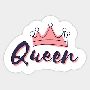 Only for Queens Sticker